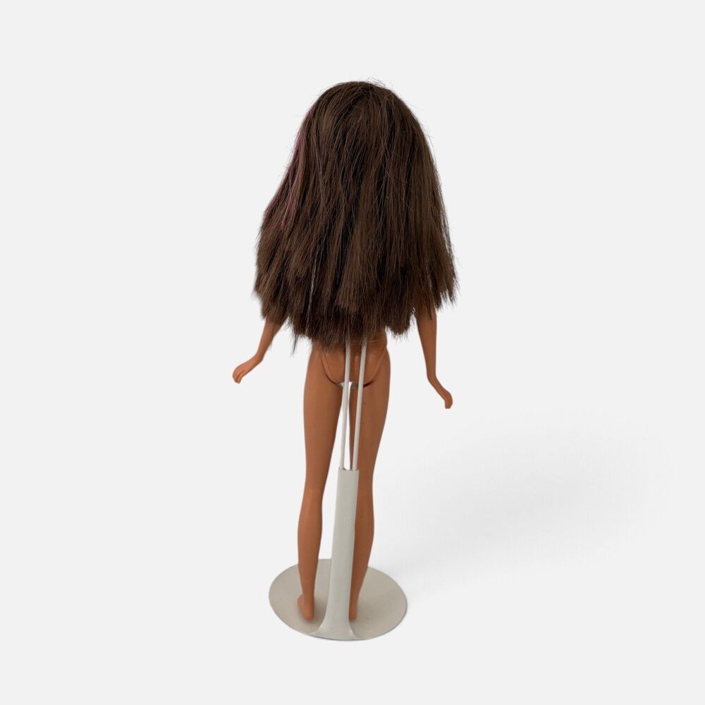 Barbie Sister Teen Skipper Brunette Pink Hair Streak Doll Jointed Legs Mattel - Picture 2 of 7